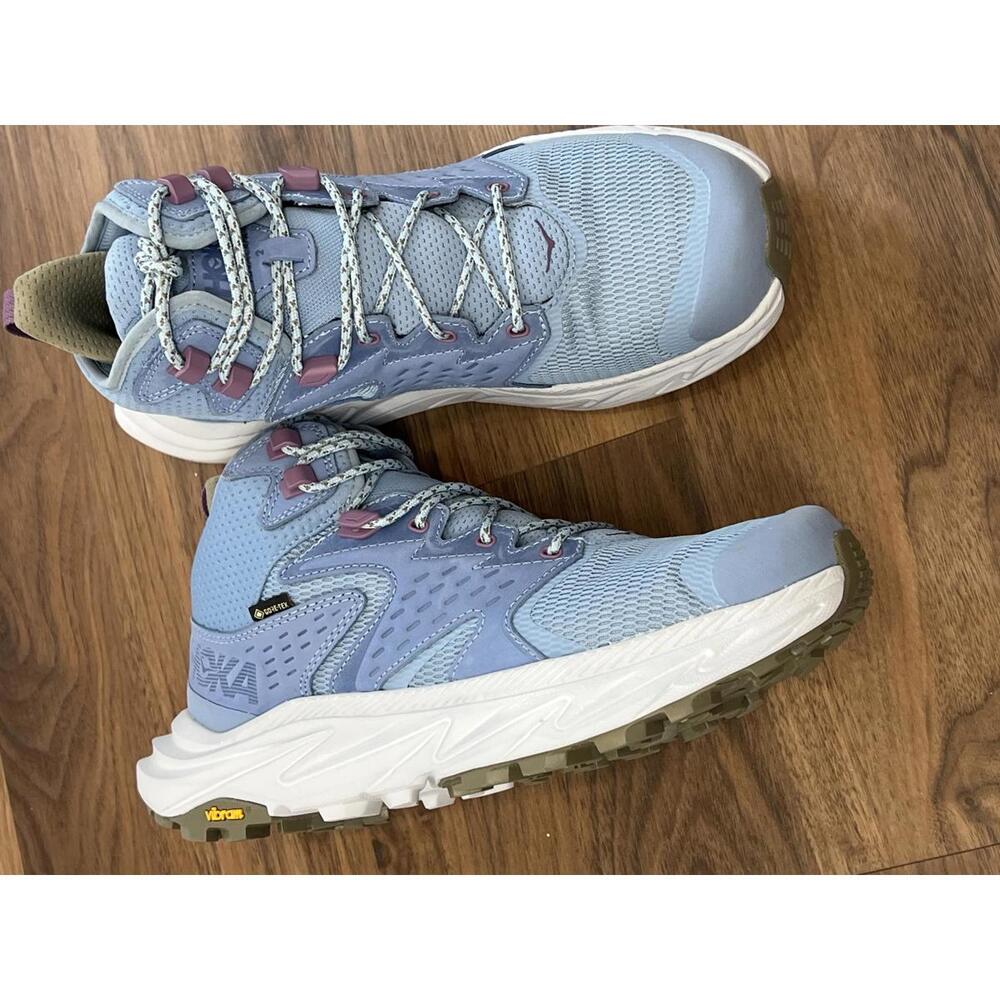 Hoka One One Anacapa 2 Mid GTX Blue Women's Outdoor Shoes - Picture 3 of 7